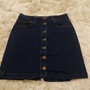 Jean skirt